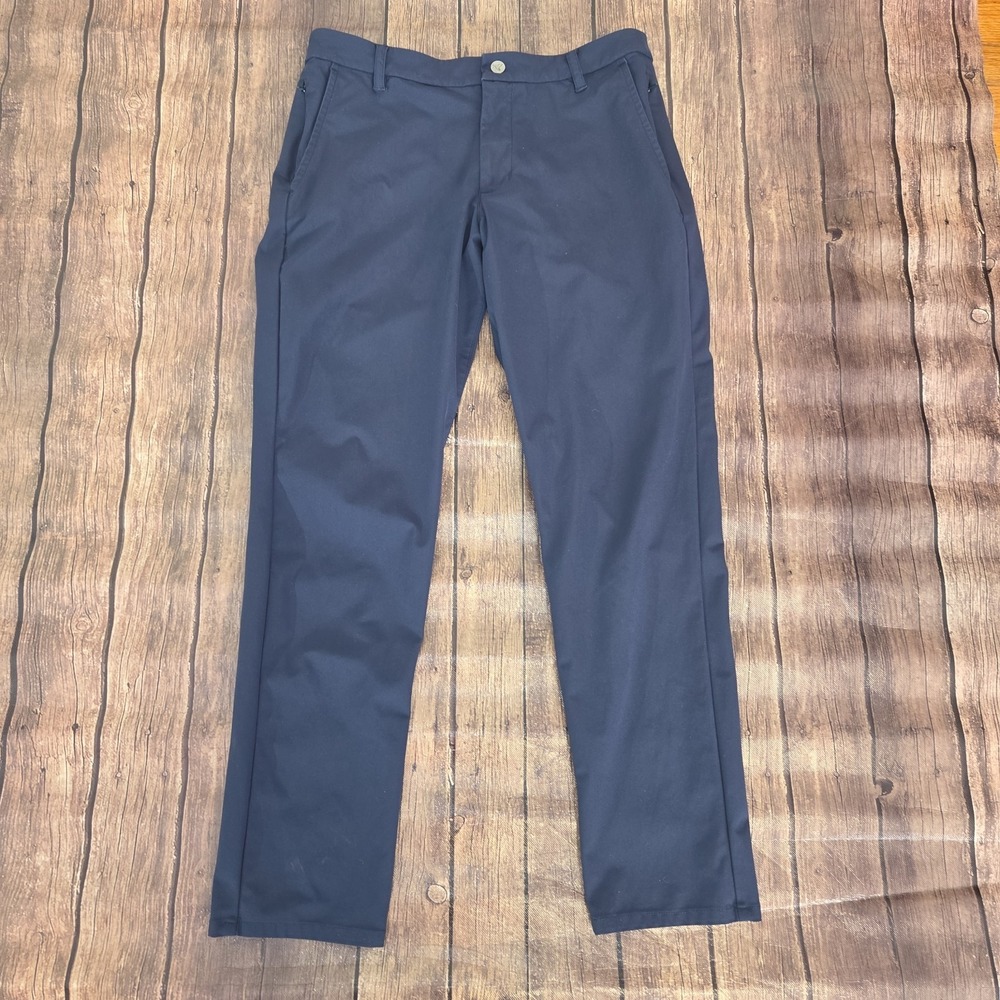 Birddogs Gym to Office Gym Pants Mens 32 x 29 Blue Stretchy Athleisure Utility